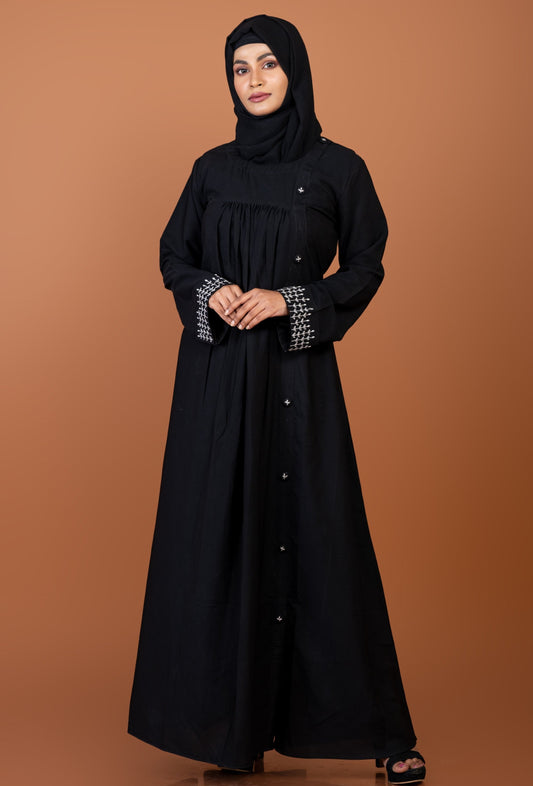 Embroidered Daily Wear Abaya