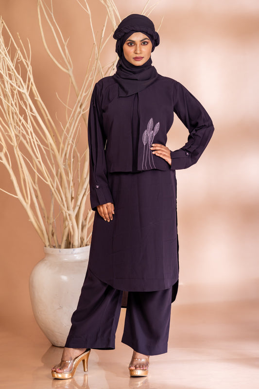 Versatile Daily Wear Abaya Set